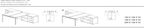 6. IPOP BENCH DOBLE CREDENZA