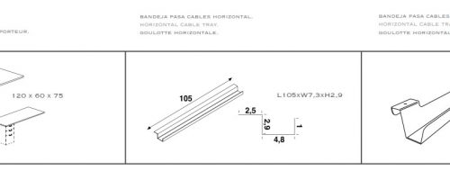 Mesa Ala Log in medidas