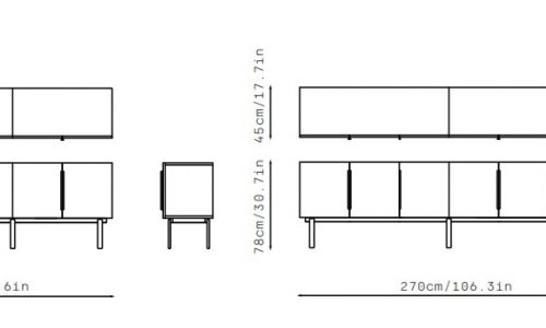 Buffet / Aparador Tono